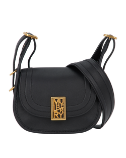 Sadie Mini Crossbody, Leather, Black, DB, 3*